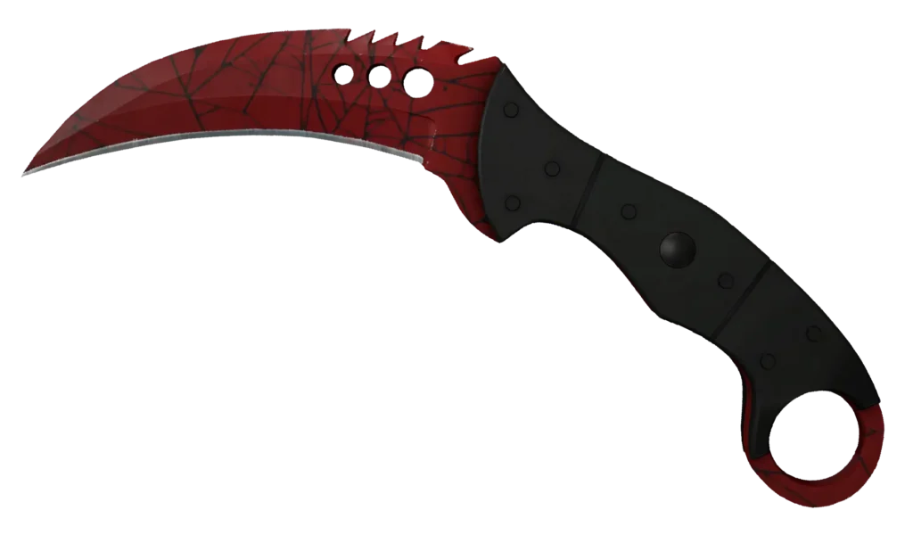 Talon Knife | Crimson Web CS2 skin