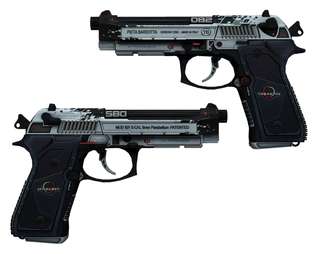 Dual Berettas | Dezastre CS2 skin