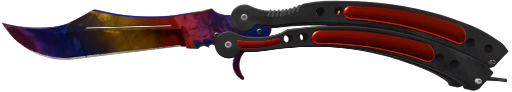 Butterfly Knife | Marble Fade CS2 skin