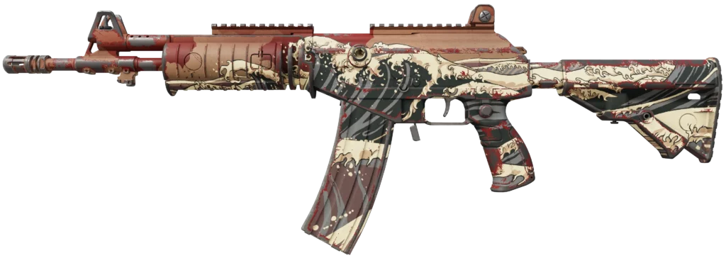 Field-Tested Galil AR | Crimson Tsunami CS2 skin