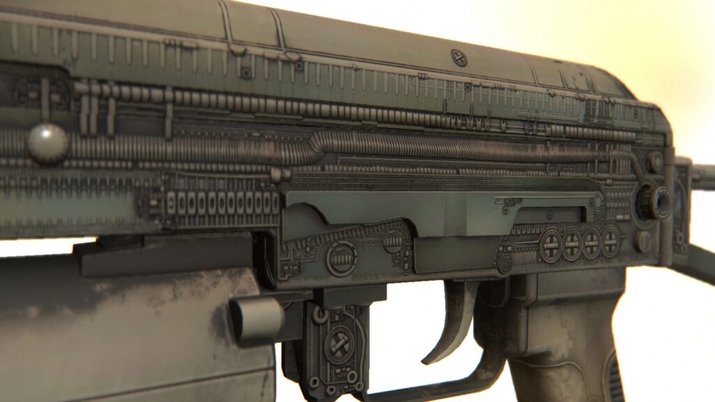 PP-Bizon | Harvester detail closeup (Steam)