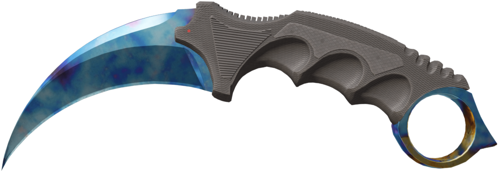 Karambit | Case Hardened Blue Gem Pattern 387 Factory New