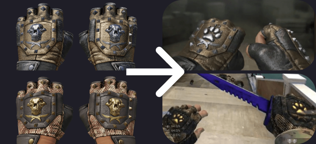 Chinese CS2 - Bloodhound Gloves