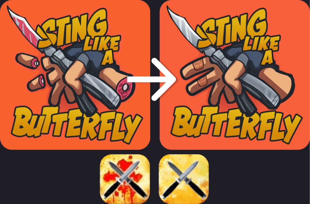 Chinese CS2 - Censored Sticker | Sting like a butterfly + achievement