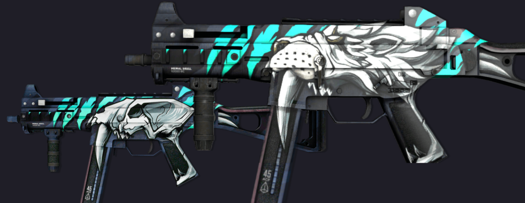 Chinese CS2 - censored skin UMP-45 | Primal Saber