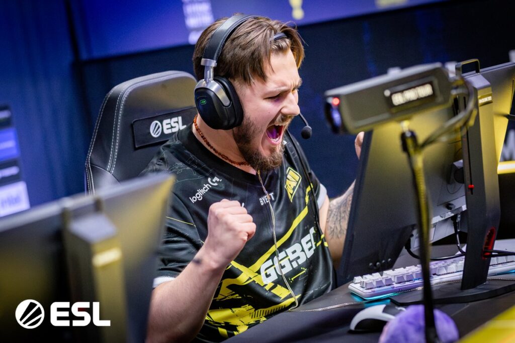 Justinas "jL" Lekavicius (NaVi), MVP of the ESL Pro League Season 20. Image source: ESLCS on X