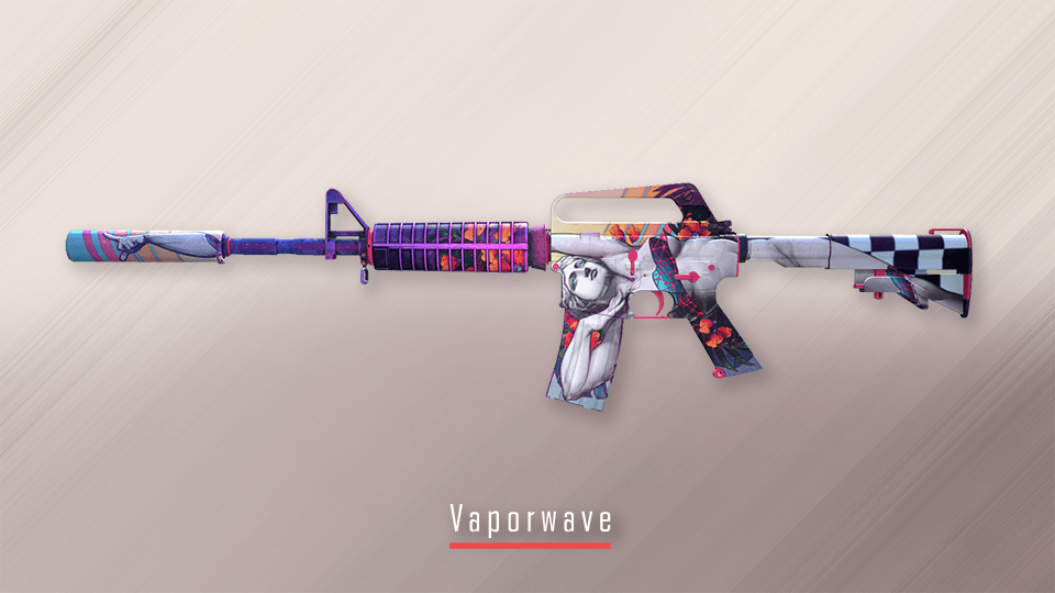 Vaporwave CS2 skin