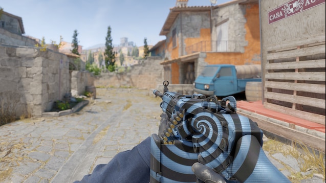 M249 | Hypnosis CS2 skin - first person view