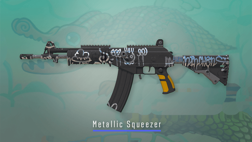 CS2 Overpass Collection - Metallic Squeezer CS2 skin