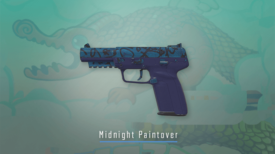 CS2 Overpass Collection - Midnight Paintover CS2 skin