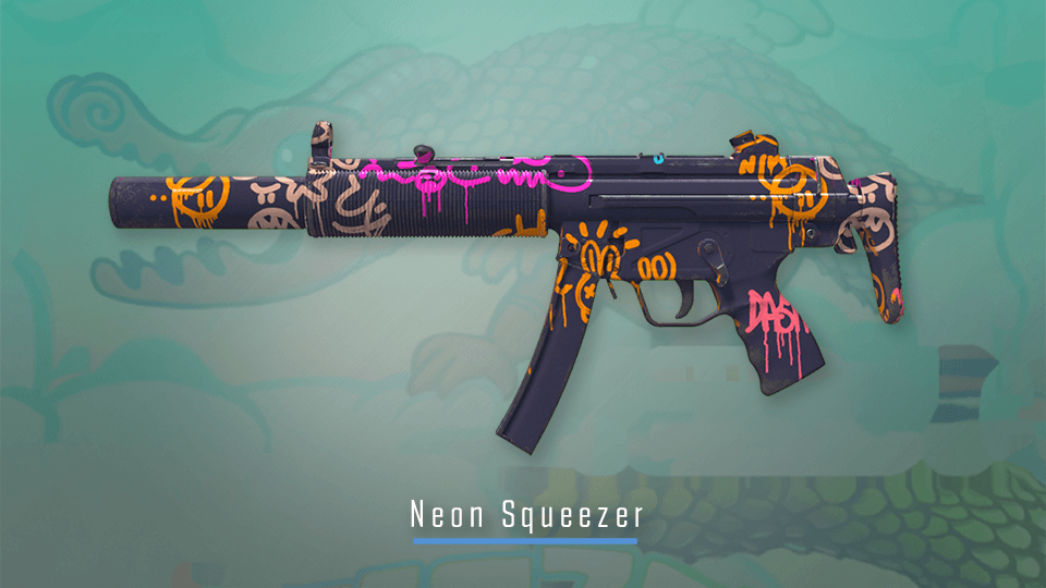 CS2 Overpass Collection – Neon Squeezer CS2 skin