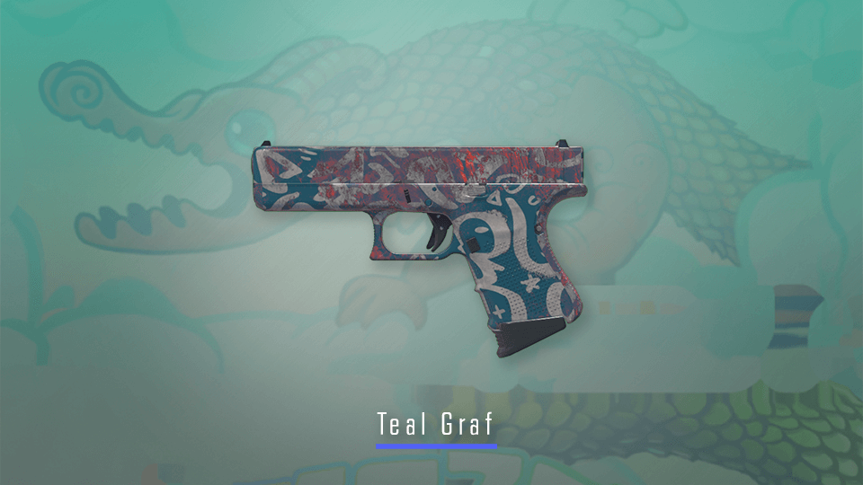 CS2 Overpass Collection – Teal Graf CS2 skin
