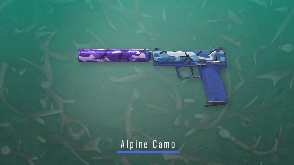 CS2 Sport and Field Collection – Alpine Camo CS2 skin