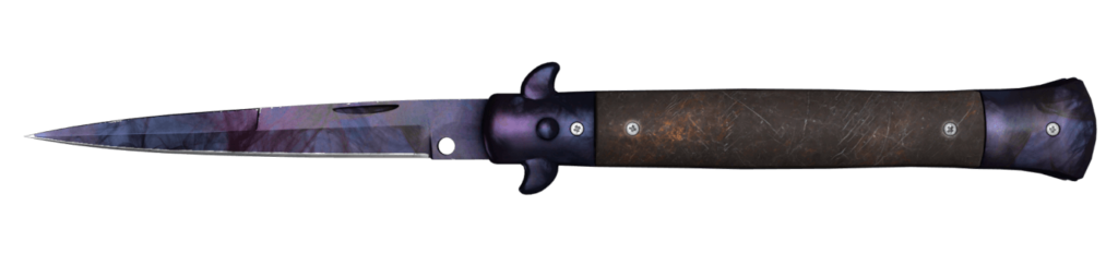 Stiletto Knife | Doppler Black Pearl CS2 skin
