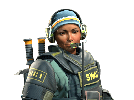1st Lieutenant Farlow - SWAT CS2 agent skin