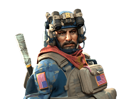 Blueberries' Buckshot - NSWC SEAL CS2 agent skin