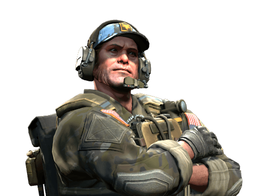 Lt. Commander Ricksaw - NSWC SEAL CS2 agent skin