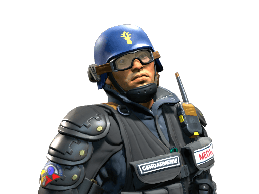 Sous-Lieutenant Medic - Gendarmerie Nationale CS2 agent skin