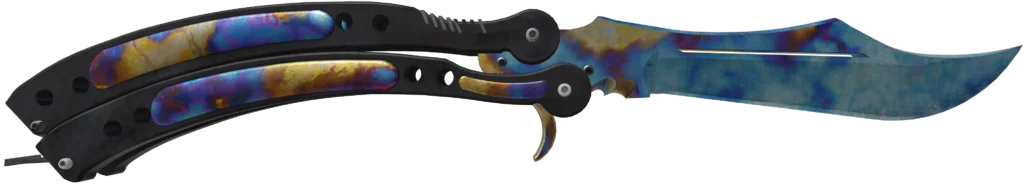 Butterfly Knife | Case Hardened Blue Gem 182