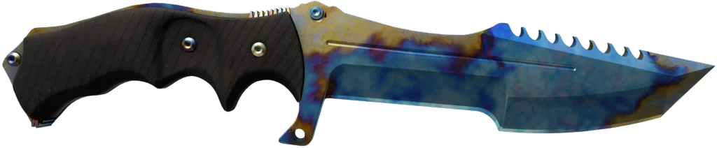 Huntsman Knife | Case Hardened Blue Gem 652
