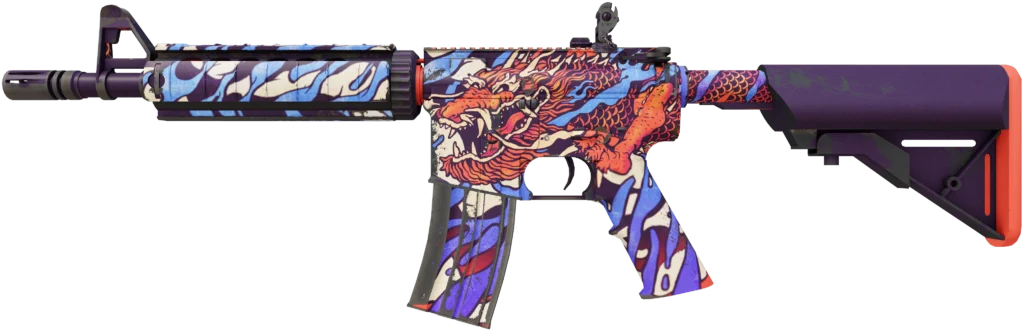 M4A4 | Dragon King CS2 skin – Minimal Wear